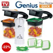 Nicer Dicer Quick - hand-held chopping, slicing, d